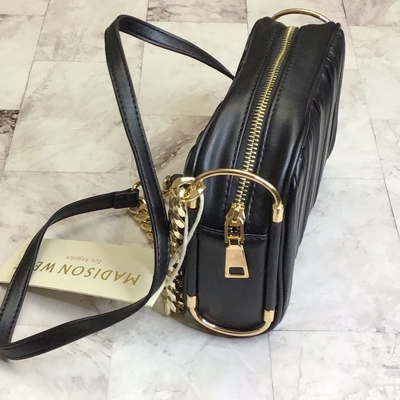 Madison West Vegan Leather shoulder or crossbody bag. - Picture 5 of 10